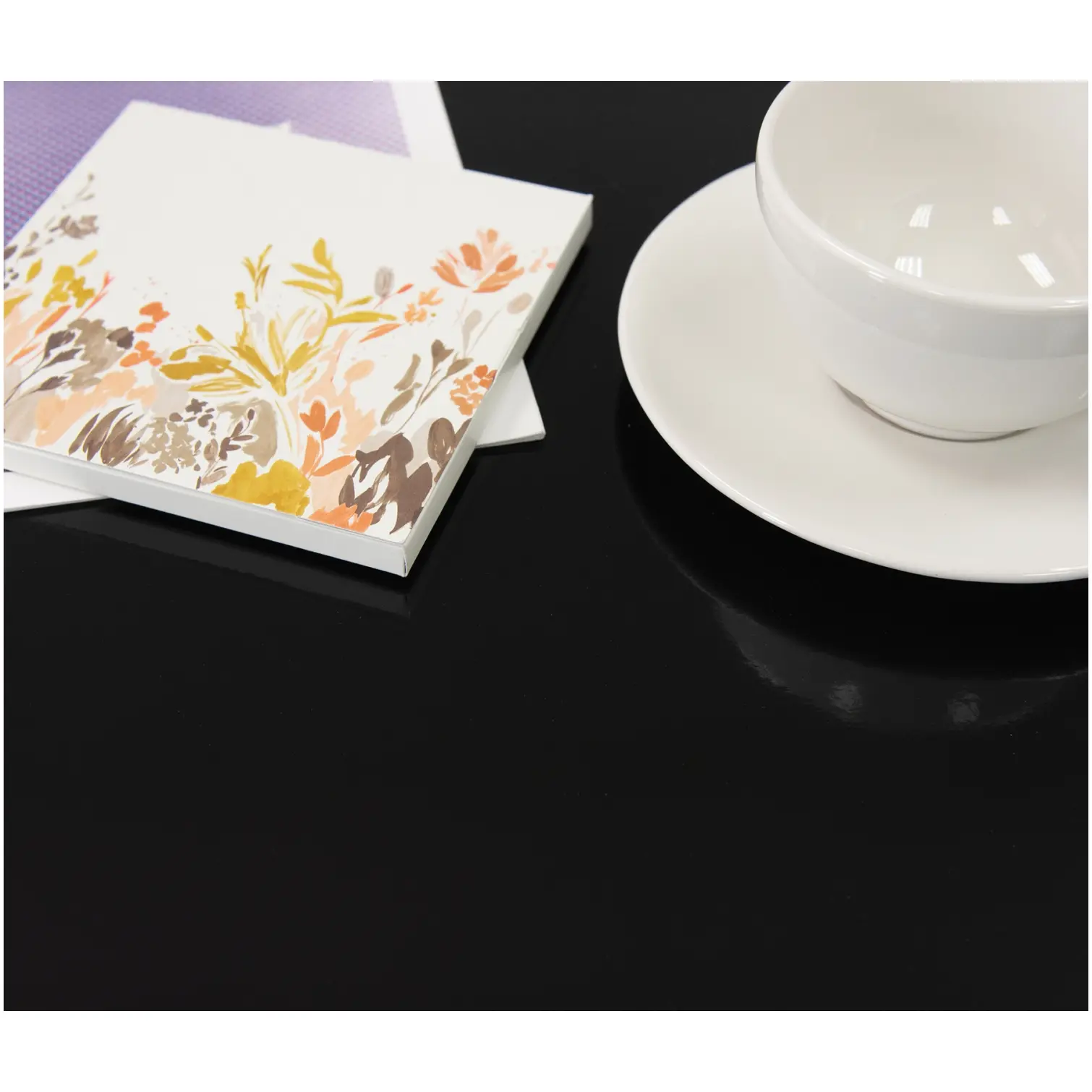 Fablon Self Adhesive Black 2mx45cm