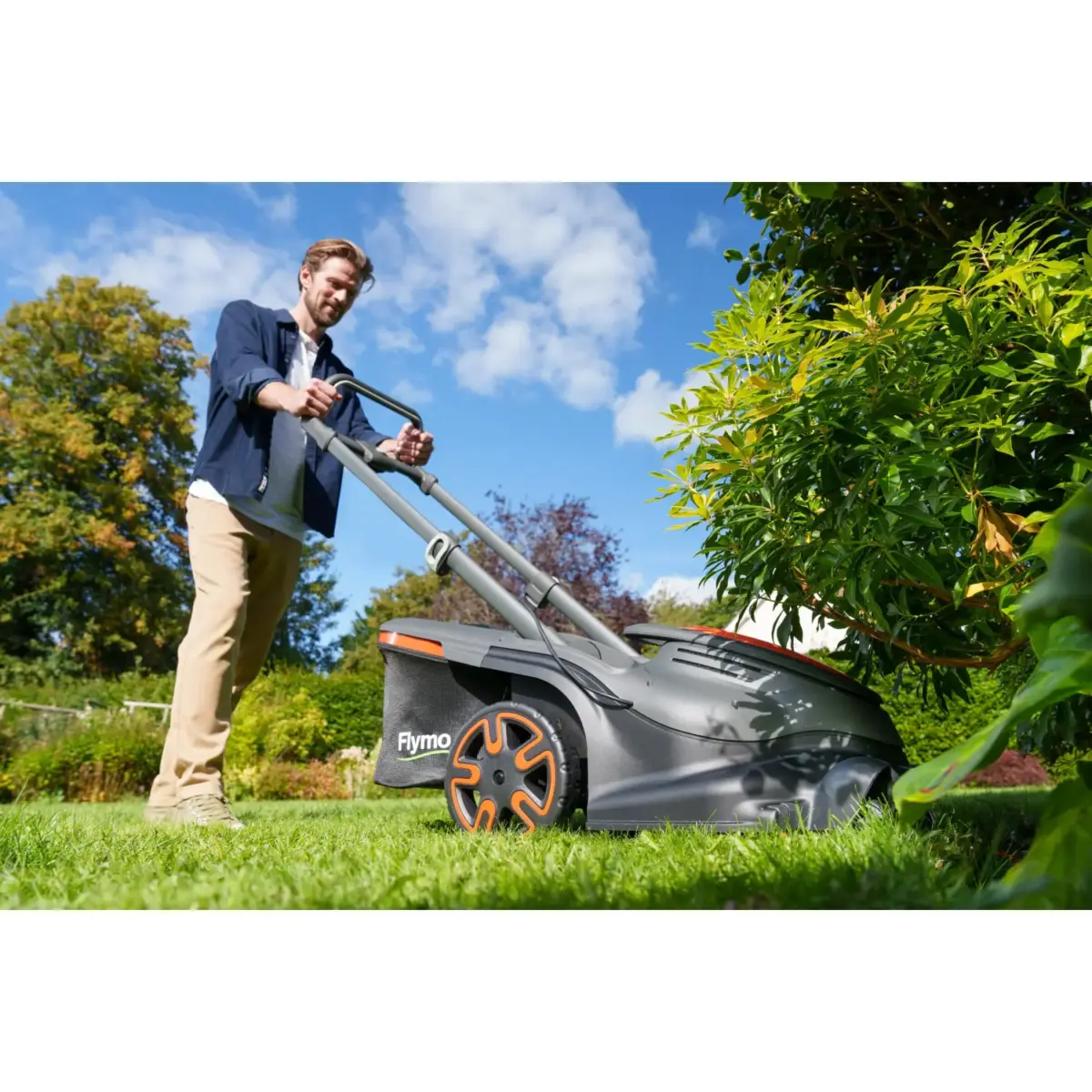Flymo Ultra Mow Duo 460 Cordless Lawn Mower With Battery Kit