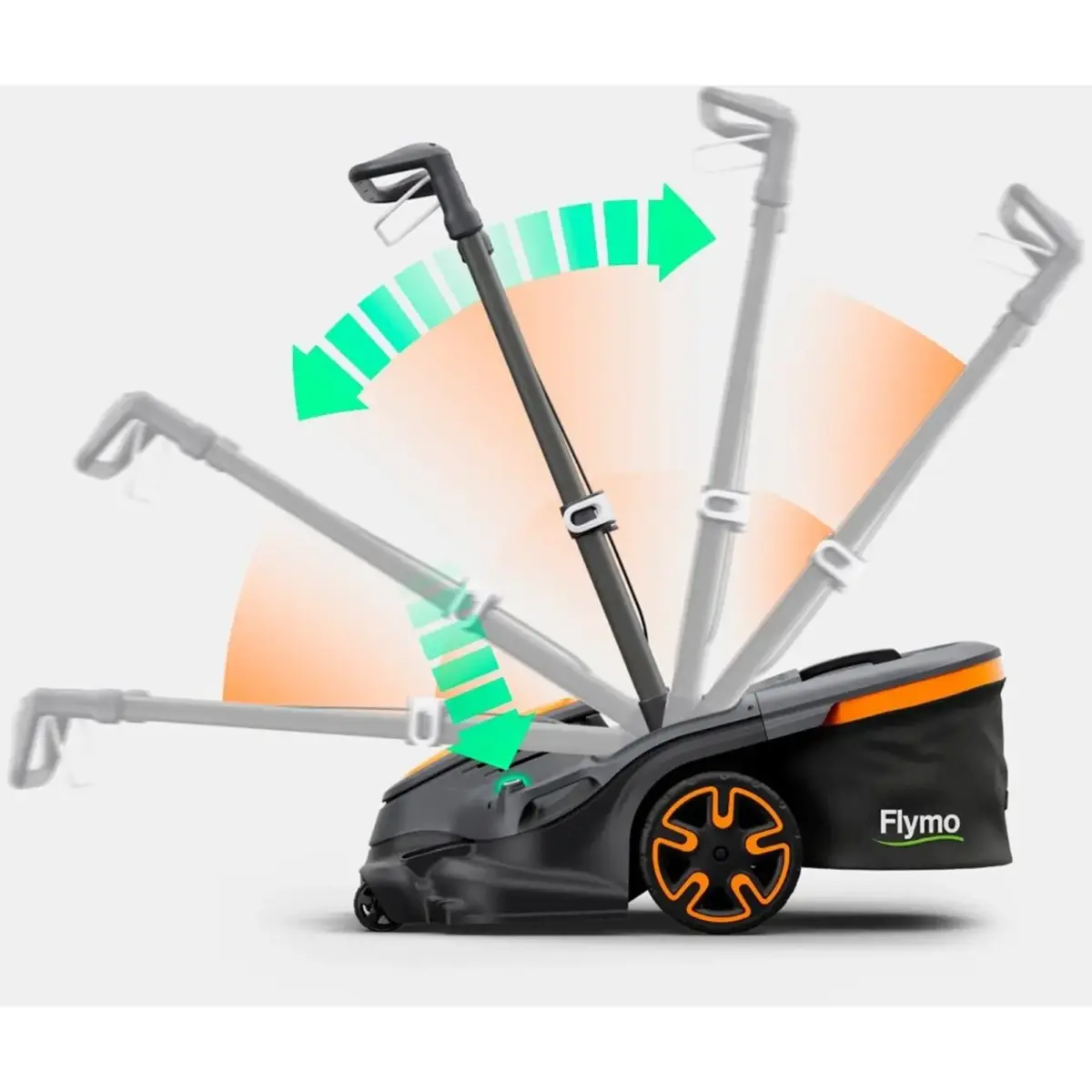 Flymo Ultra Mow Duo 460 Cordless Lawn Mower With Battery Kit