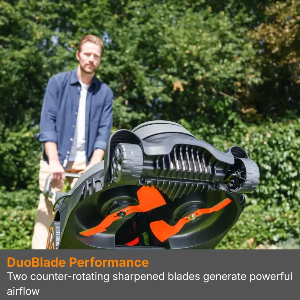 Flymo Ultra Mow Duo 460 Cordless Lawn Mower With Battery Kit