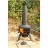 Tia Chimenea Steel Black 137cm