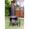 Tia Chimenea Steel Black 137cm