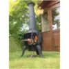 Tia Chimenea Steel Black 137cm