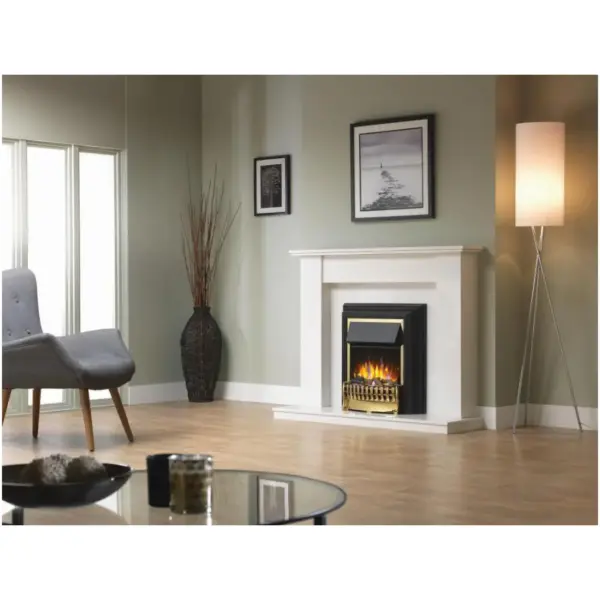 Dimplex Kingsley Electric Fire 2kw Brass