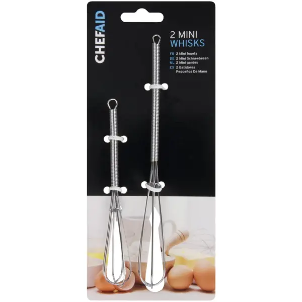GEO0017 Chef Aid Set of 2 Mini Whisks