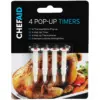 Chef Aid Pop Up Timers 4 Pack