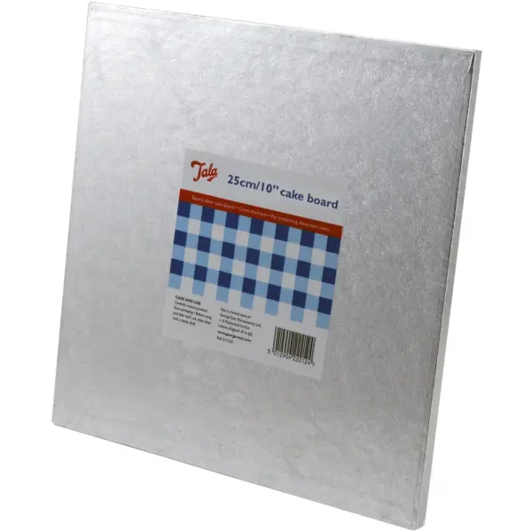 Tala 3mmThick Cake Board Square 25.5cm(10")