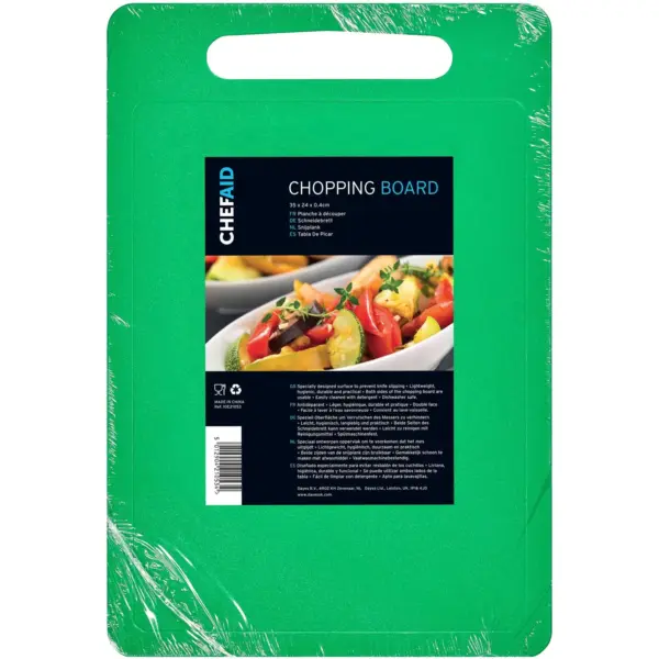 Chef Aid Green Chopping Board 35x25cm