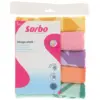 Sorbo Microfibre Cloths Pastel Prints Pack of 5