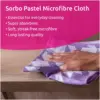 Sorbo Microfibre Cloths Pastel Prints Pack of 5