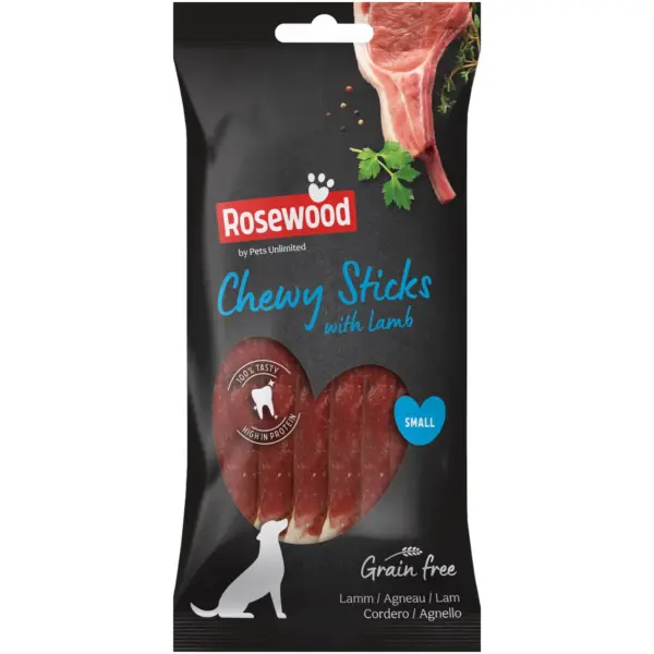 Rosewood Dog Small Chewy Sticks Lamb