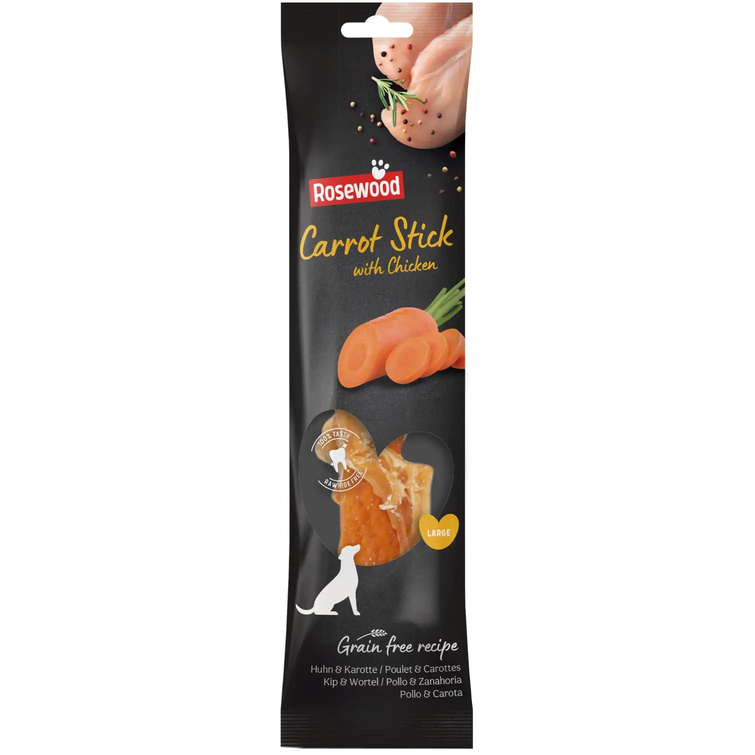 Rosewood Dog Large Carrot Stick Chicken