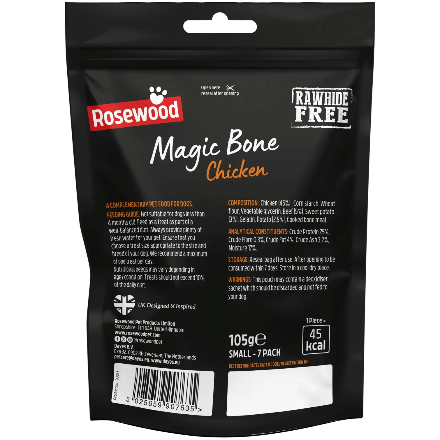 Rosewood Dog Small Magic Bone Chicken