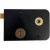 Gibbons 15cm Right-Hand Rim Lock Black