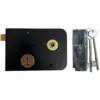 Gibbons 15cm Right-Hand Rim Lock Black