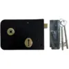 Gibbons 15cm Right-Hand Rim Lock Black