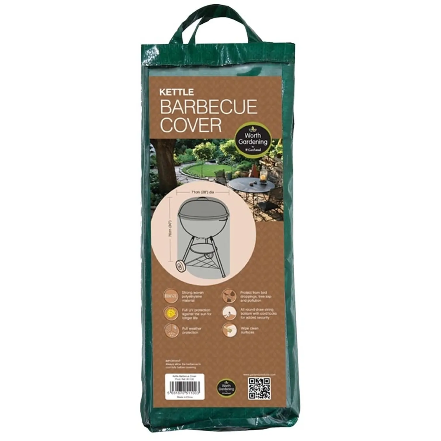 Garland Kettle BBQ Cover barbecue protection UK