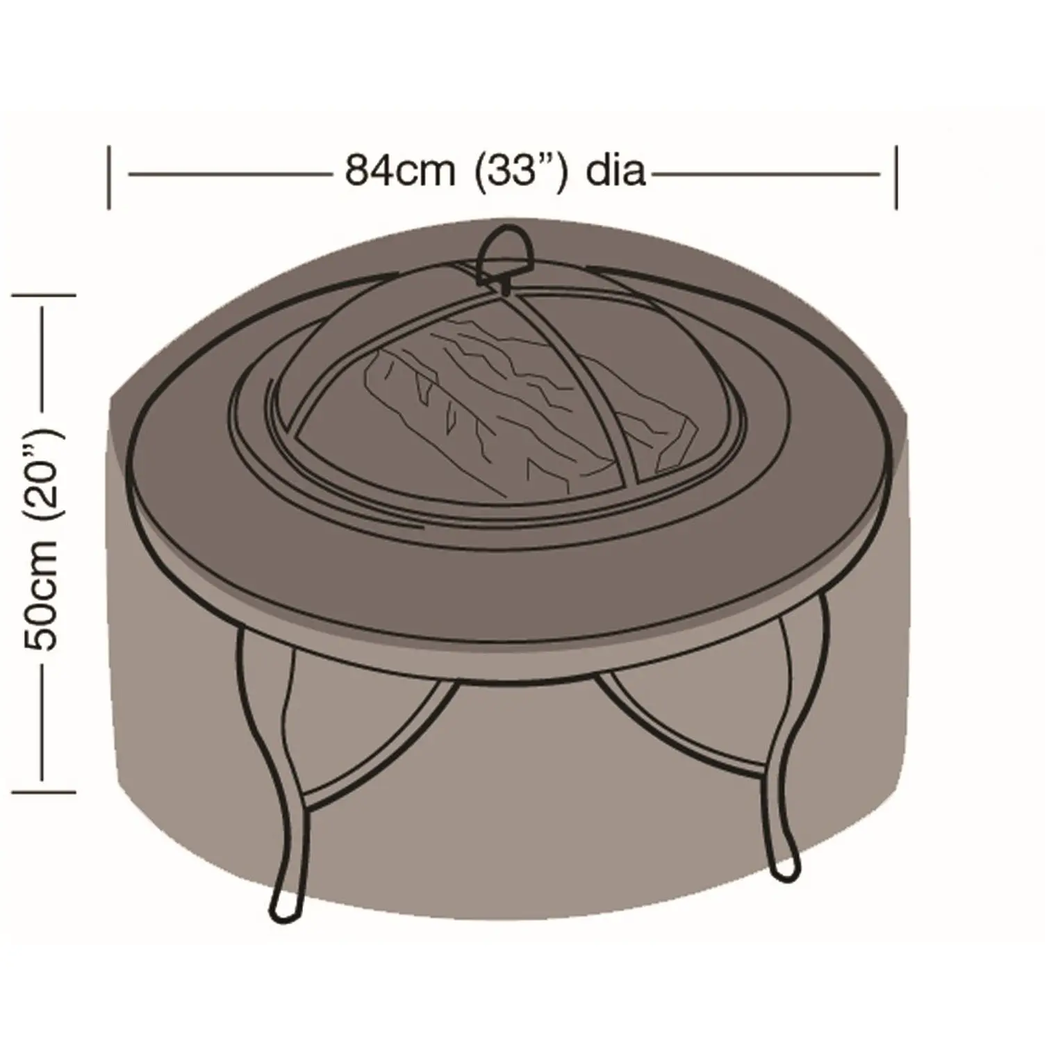 Firepit BBQ Cover
