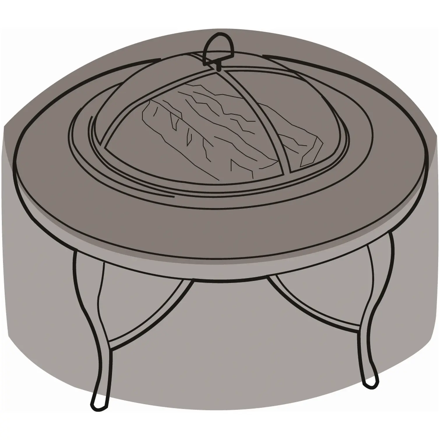 Firepit BBQ Cover