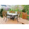4 Seater Rectangle Patio Set Cover