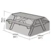6 Seater Patio Set Cover