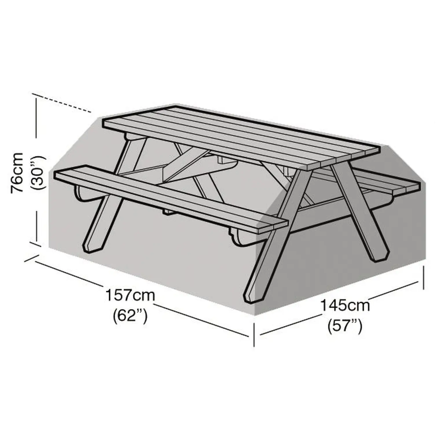 6 Seater Patio Set Cover
