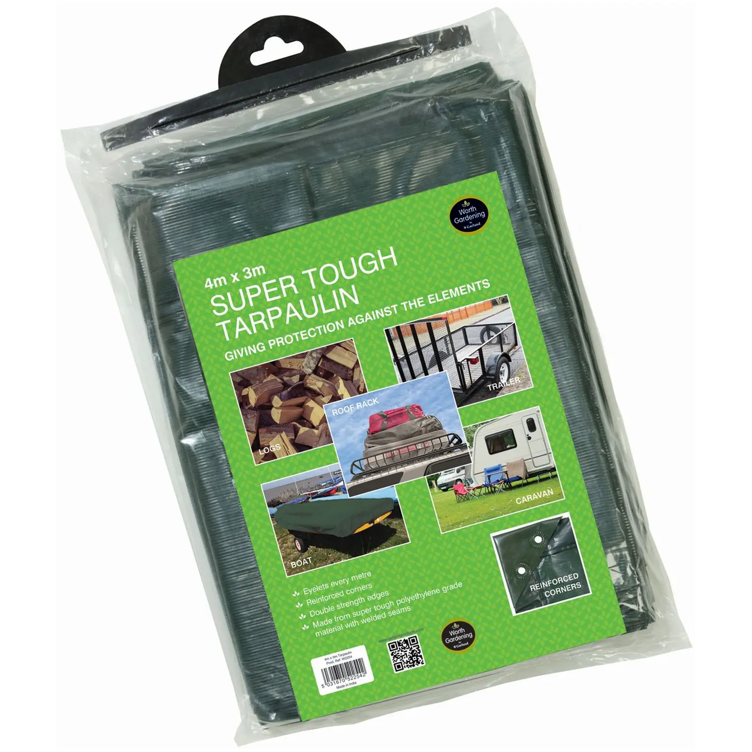 Super Tough Tarpaulin 3m x 4m