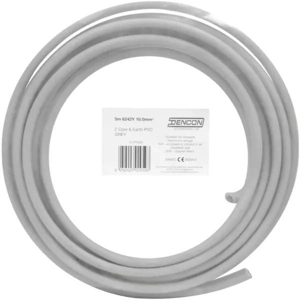 5m Twin & Earth Grey 5mtr