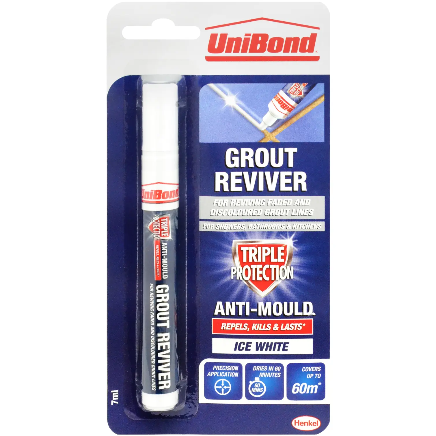 Unibond Grout Pen White