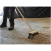 Hillbrush 263mm Stiff Black White PP Broom