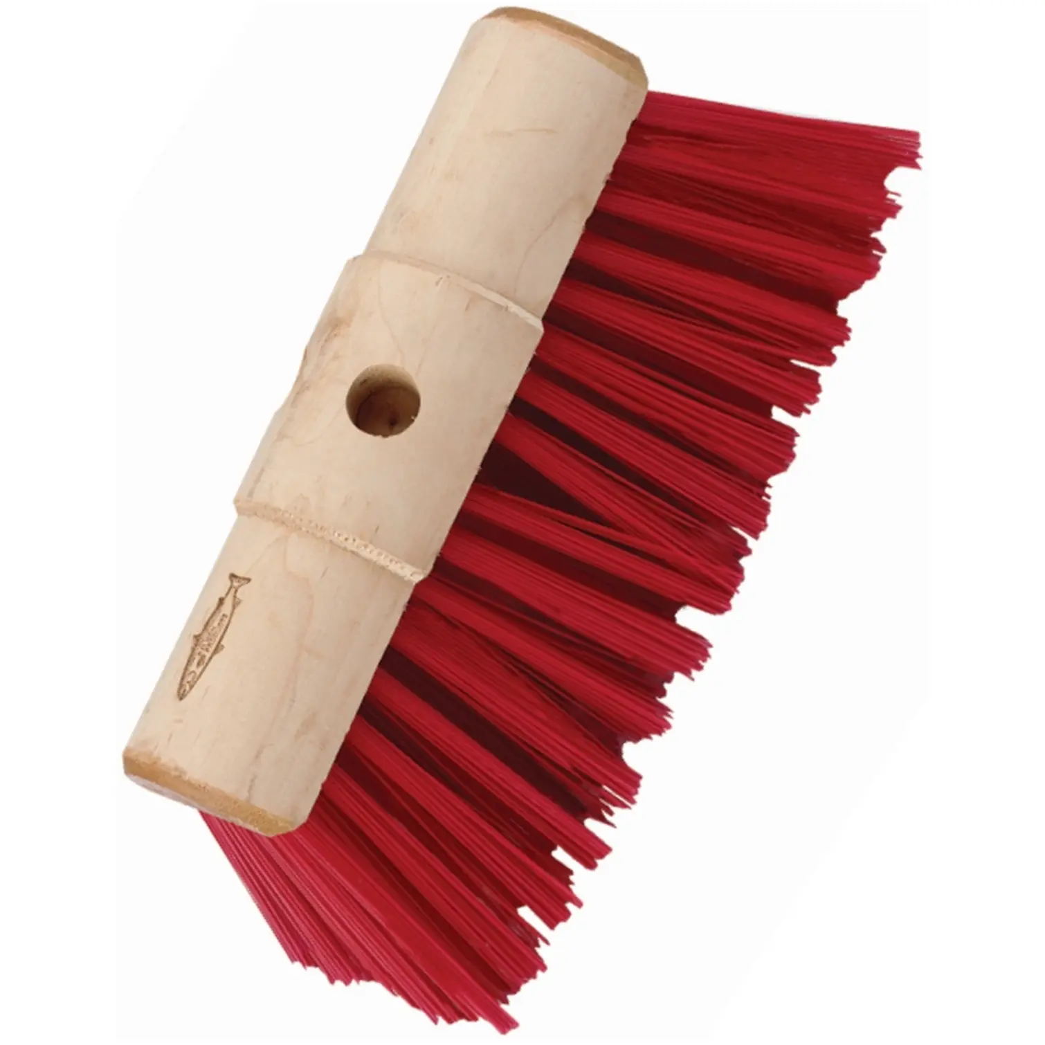 Hillbrush 330mm Stiff Orange PVC Broom