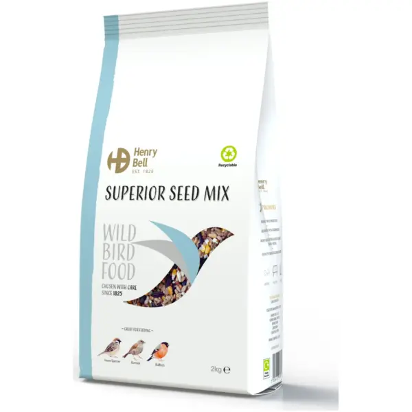 Henry Bell Wild Bird Food Superior Seed Mix 2kg