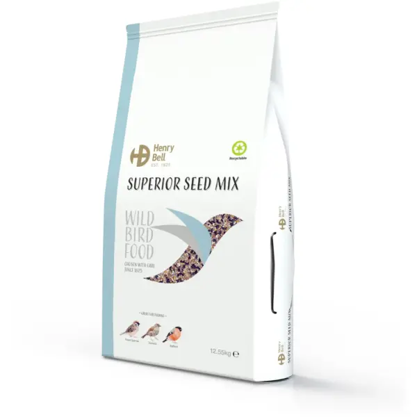Henry Bell Wild Bird Food Superior Seed Mix 12.55kg