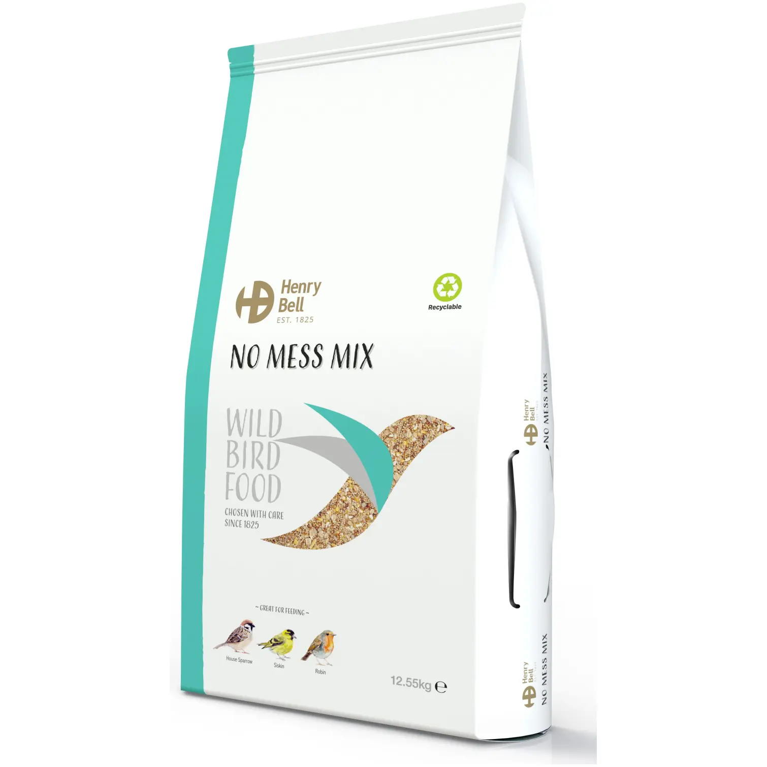 Henry Bell Wild Bird Food No Mess Mix 12.55kg