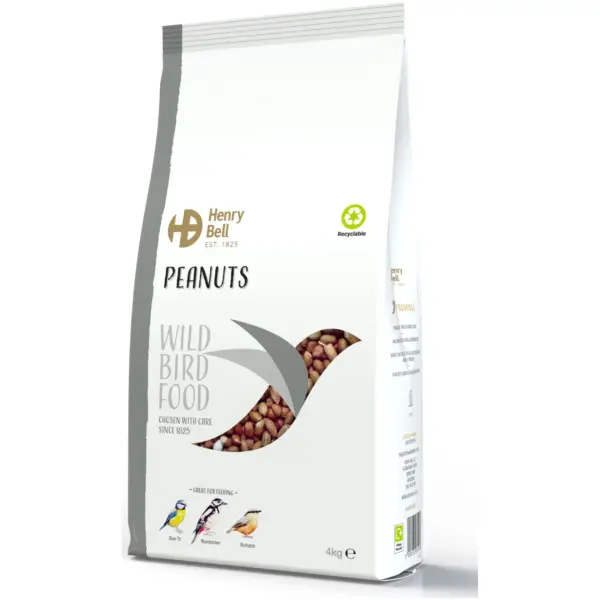 Henry Bell Wild Bird Food Peanuts 4kg