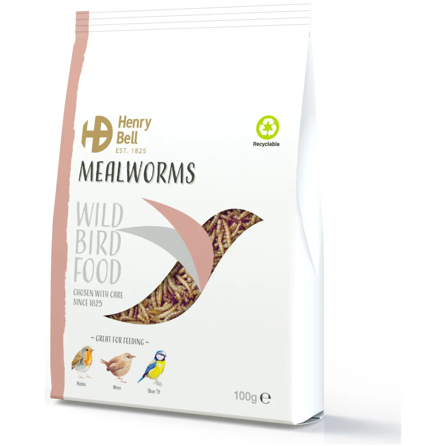 Henry Bell Mealworm 100g