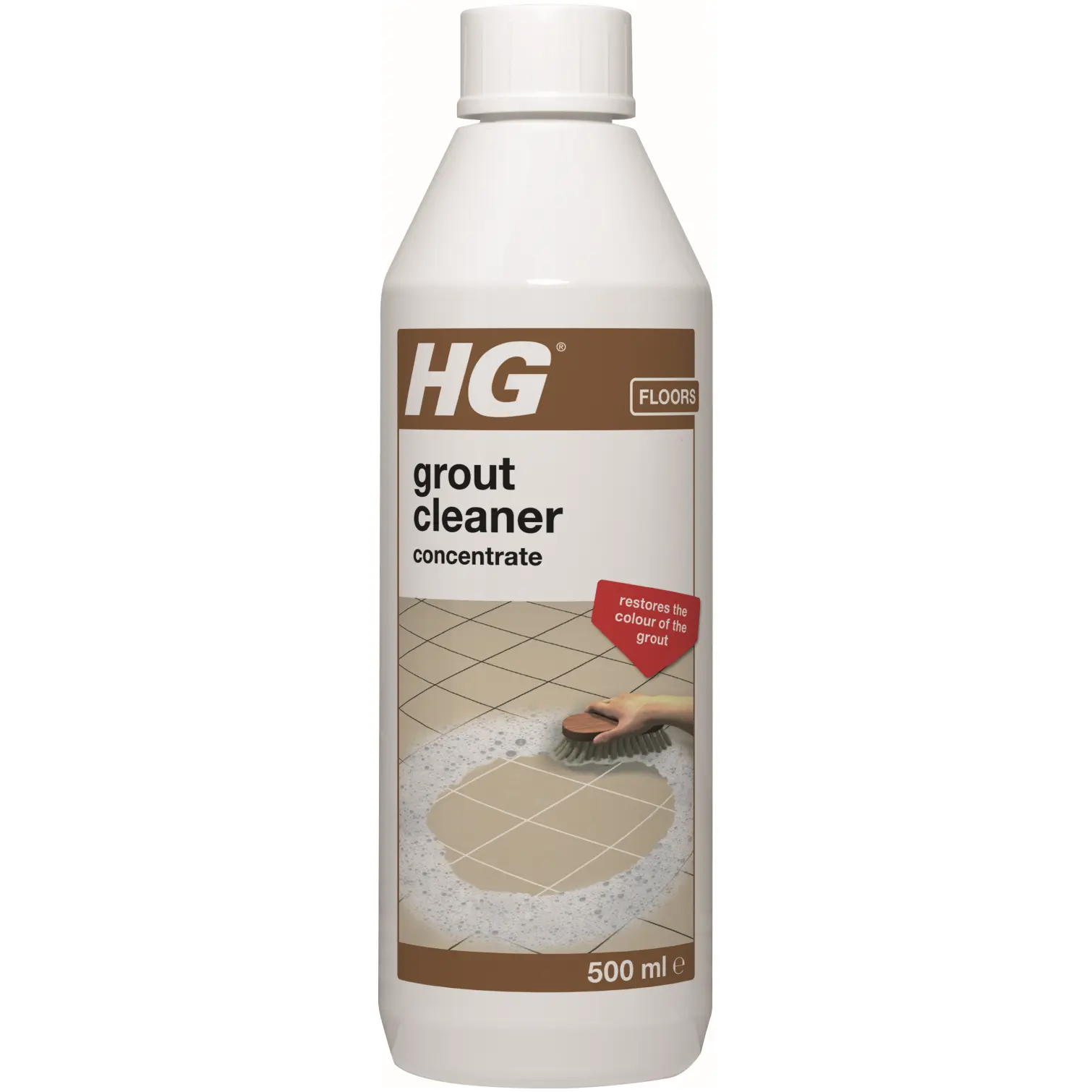 HG Grout Cleaner Concentrate 0.5L grout cleaner concentrate for tile grout