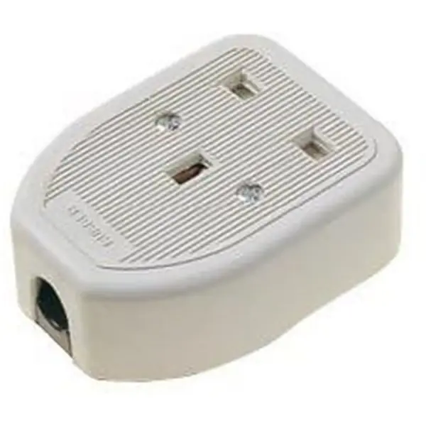 HOM3820 13 Amp Single Trailing Socket