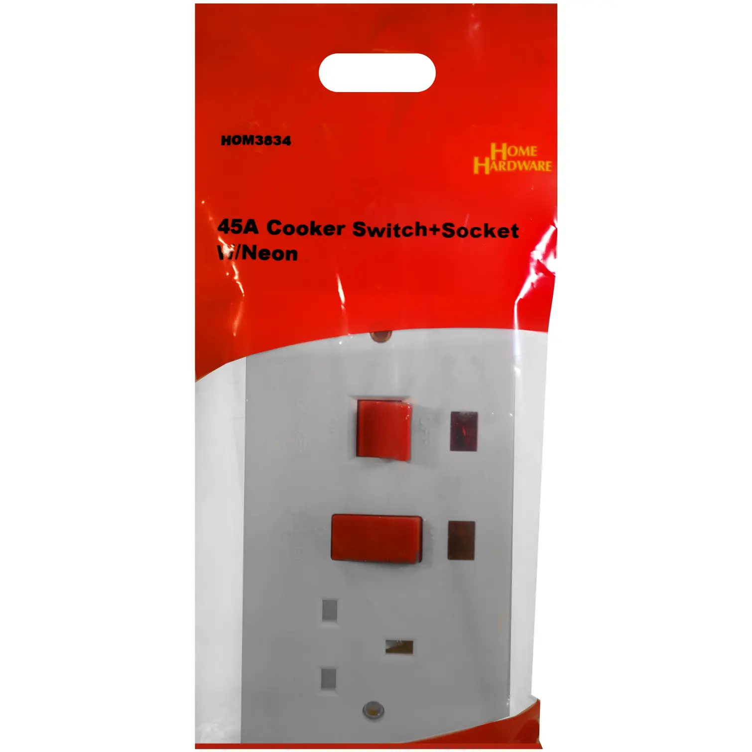 45A Cooker Switch & Socket