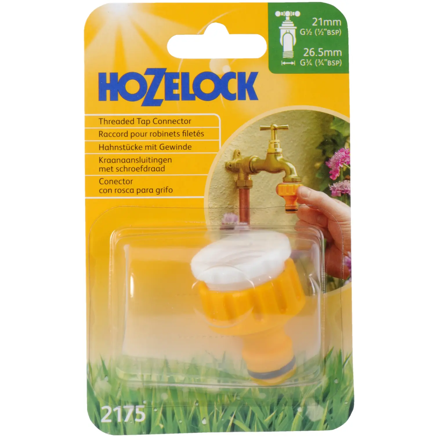 Hozelock 2175 Threaded Tap Connector
