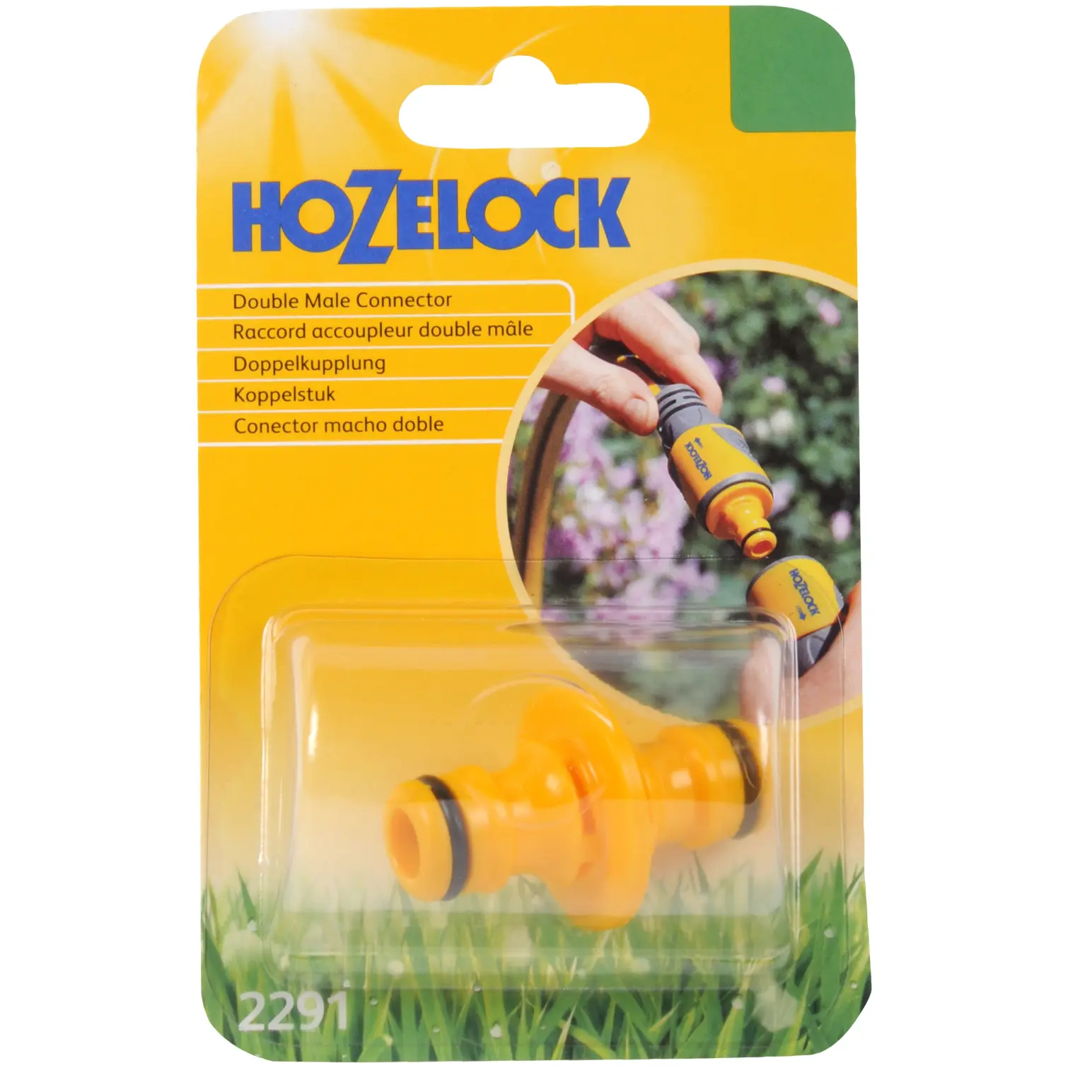 Hozelock 2291 Double Male Connector