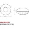 HSC0004_1 Hispec Compact Interlinked Heat Alarm