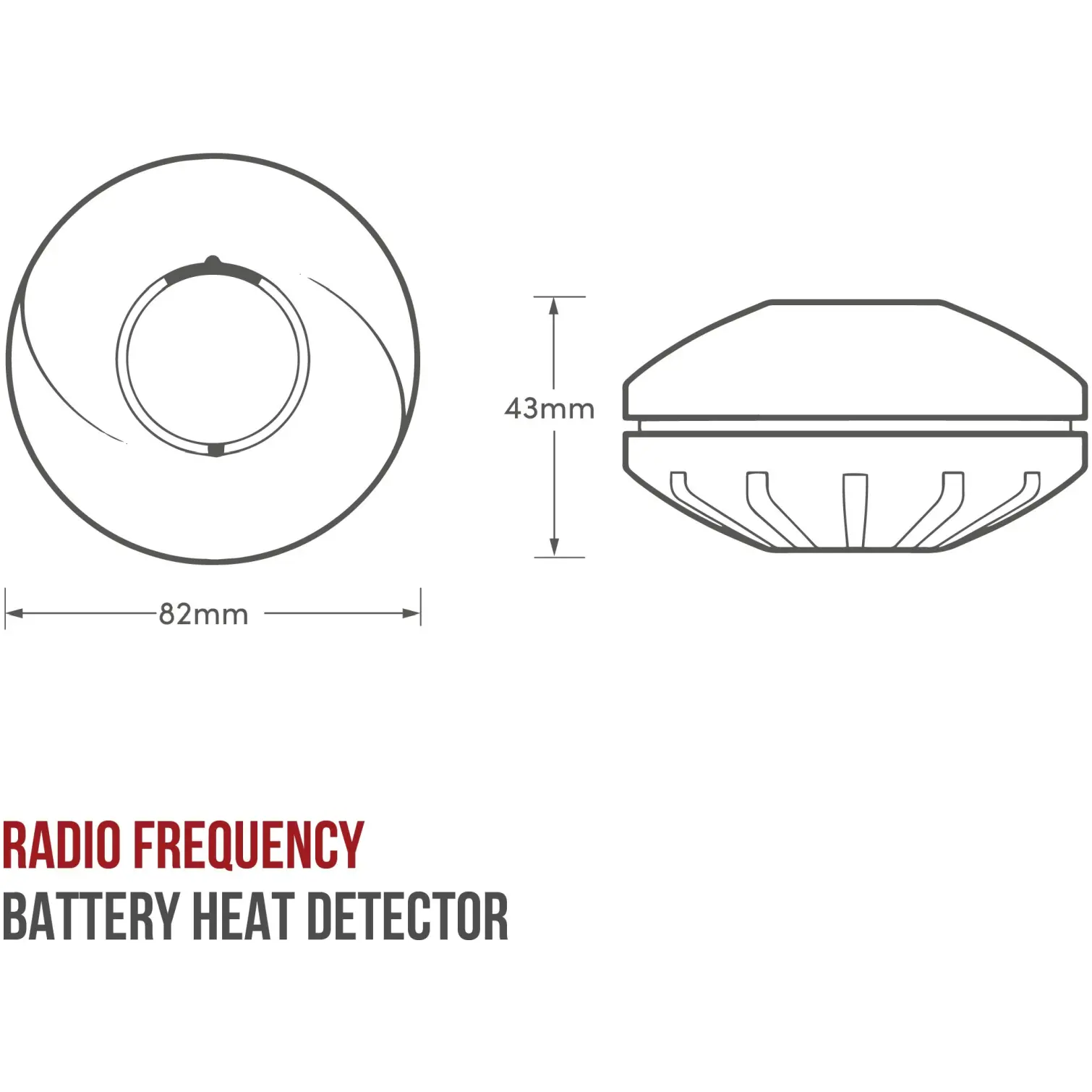 HSC0004_1 Hispec Compact Interlinked Heat Alarm