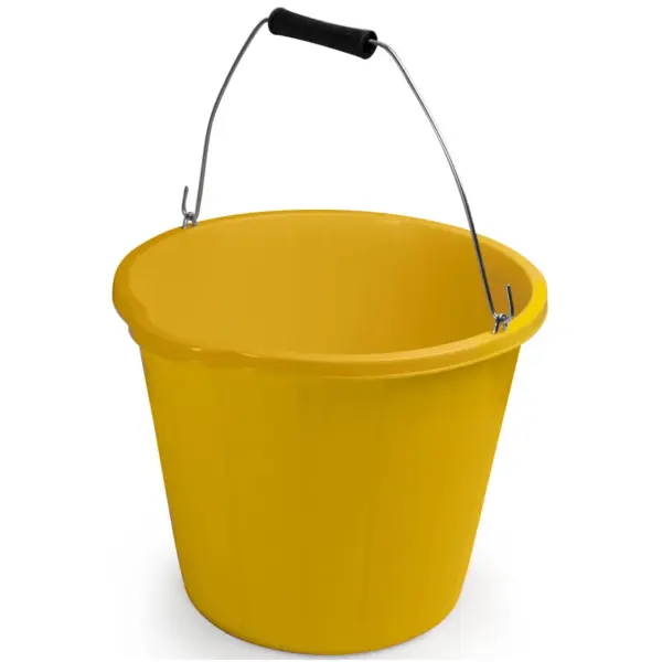 INN0223 Active 14Ltr Industrial Bucket YELLOW