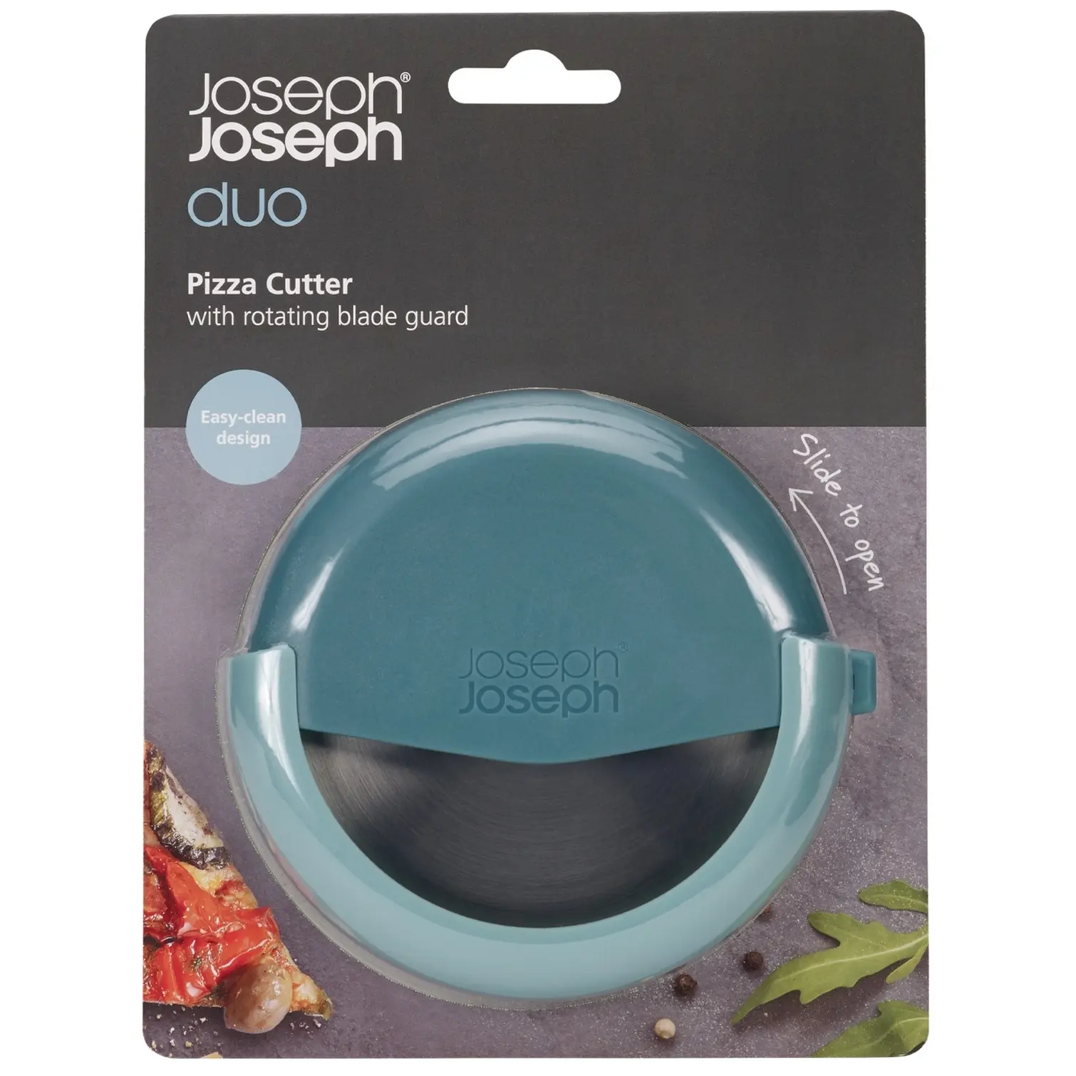 Joseph Joseph Duo Pizza Cutter With Rotating Guard