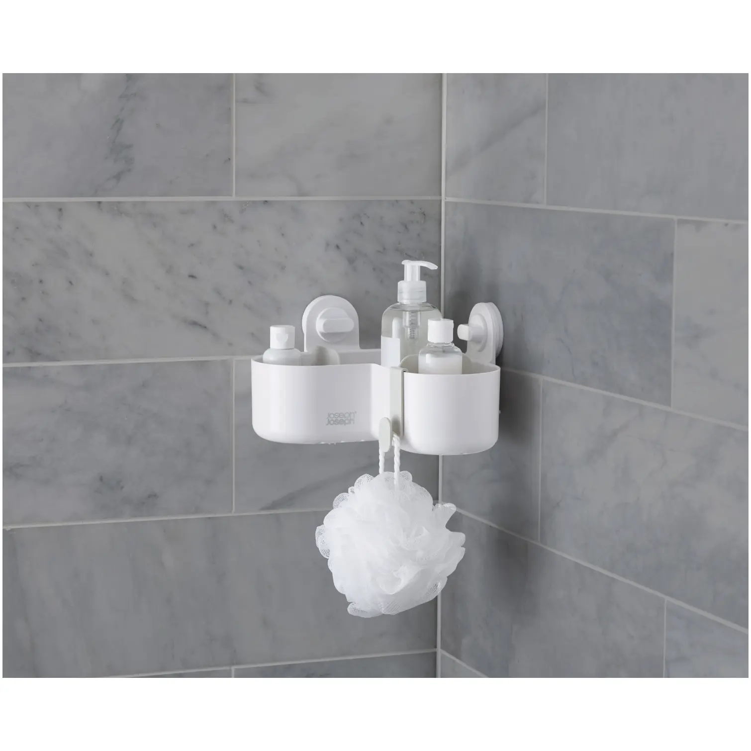 JPH0225_2 Joseph Joseph Duo Corner Shower Caddy