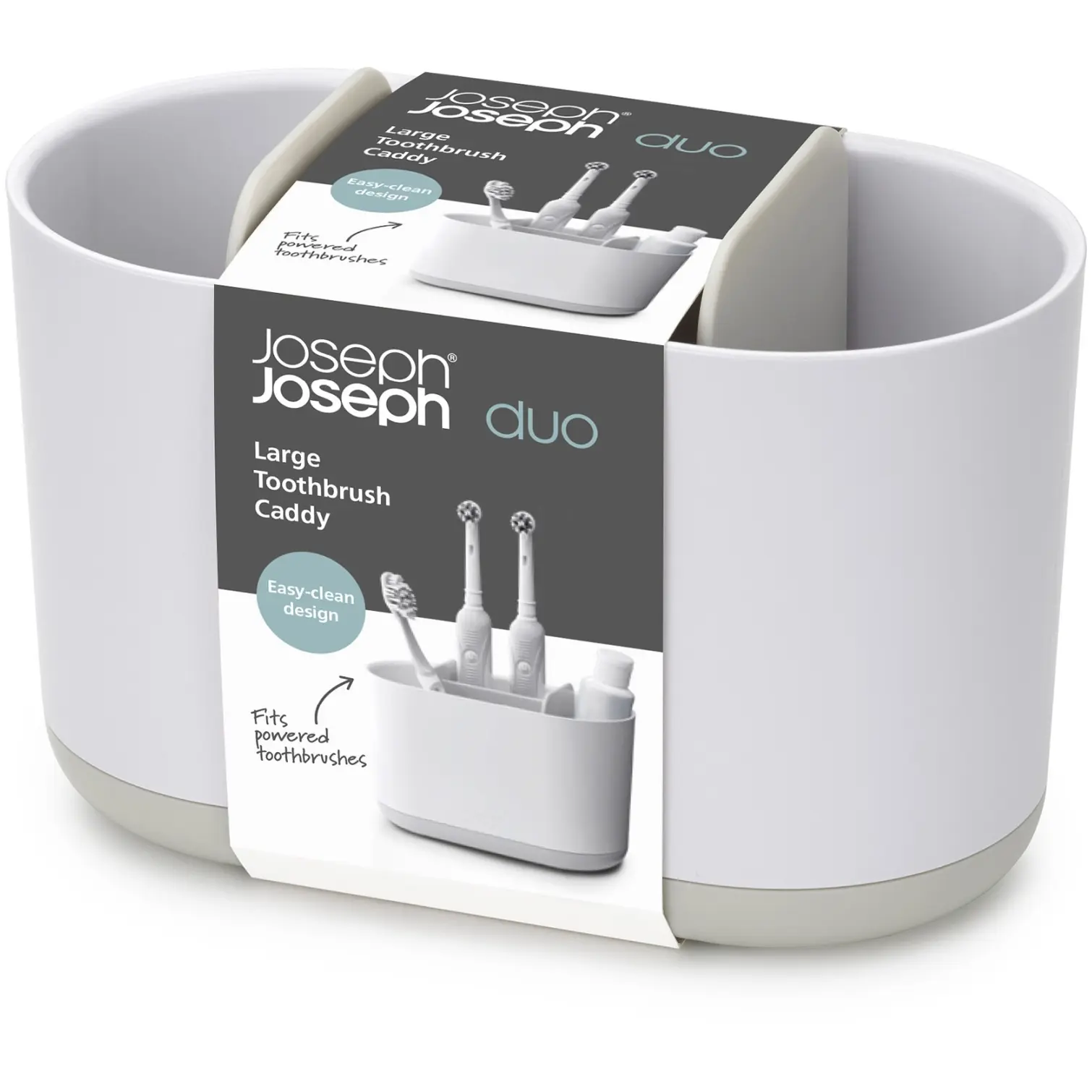 Joseph Joseph Duo Large Toothbrush Caddy