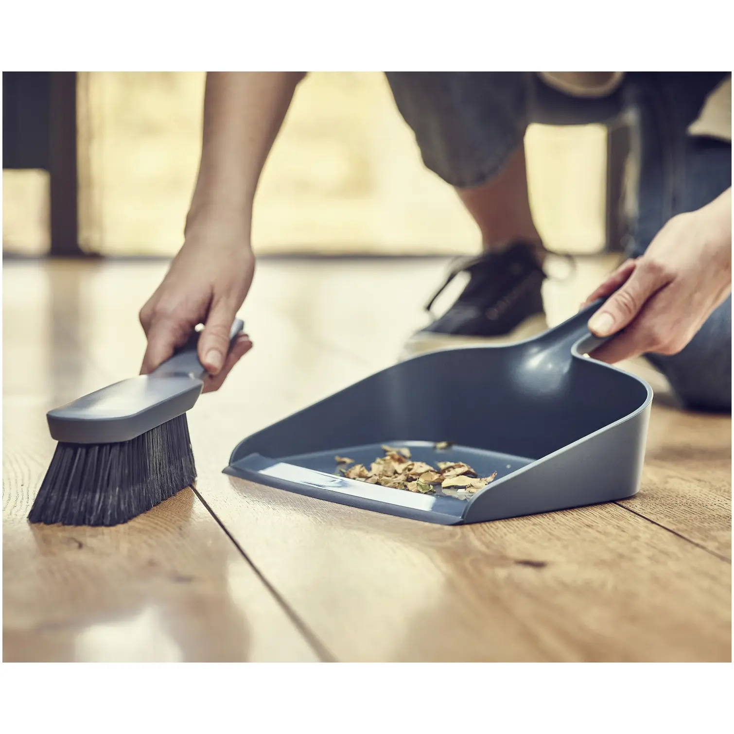 Joseph Joseph Cleanstore Dustpan & Brush