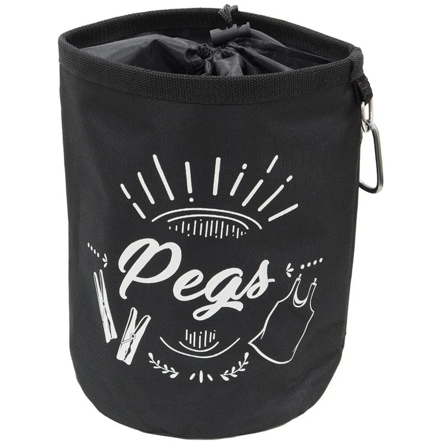 JVL Large Peg Bag With Clip