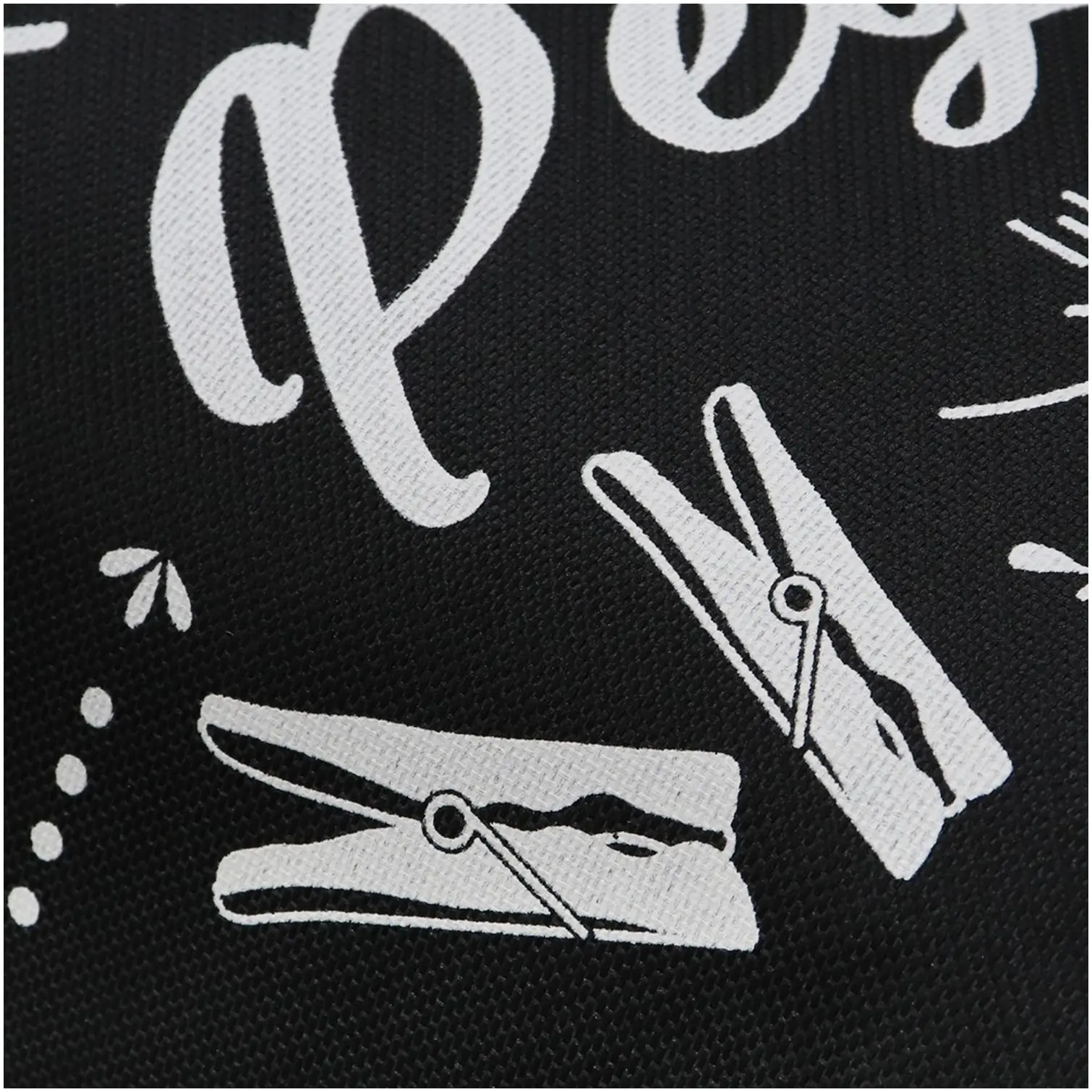 JVL Large Peg Bag With Clip